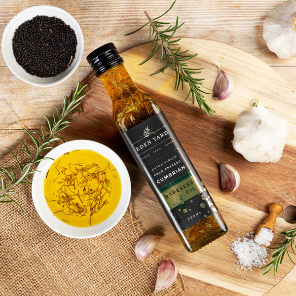 Garlic and Rosemary Rapeseed Oil 250ml